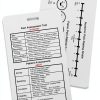 Lashicorn Pain Assessment Card White Plastic Clip 5‑Pack-0