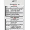Lashicorn Pain Assessment Card White Plastic Clip 5‑Pack-2