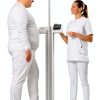 seca 777 Physician Scale 550lb Capacity Height Rod 4‑90in Battery-0