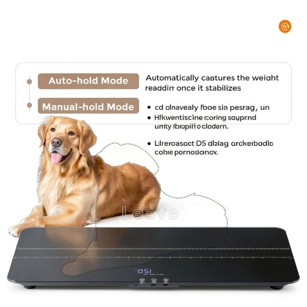Bonvoisin Pet Scale QWM-9 220lb Capacity Dog Scale with Rubber Mat-6