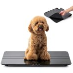 Bonvoisin Pet Scale QWM-9 220lb Capacity Dog Scale with Rubber Mat-0