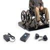 CDWTPS Wheelchair Scale Long 1000lb Portable Medical Scale with LED-3