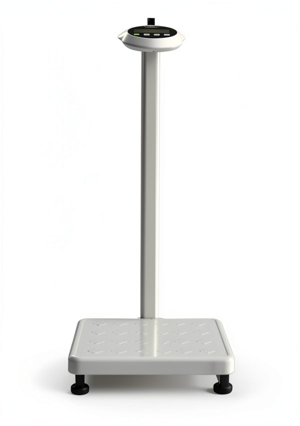 Helsevesen HMS-440 Digital Physician Scale with Height Rod LCD-0