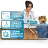 JJ CARE Heavy Duty Portable Physician Scale with Mountable LCD Display-3