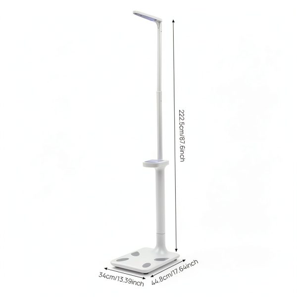 LIOUERS Physician Scale with Ultrasonic Height and Precision Sensors-1