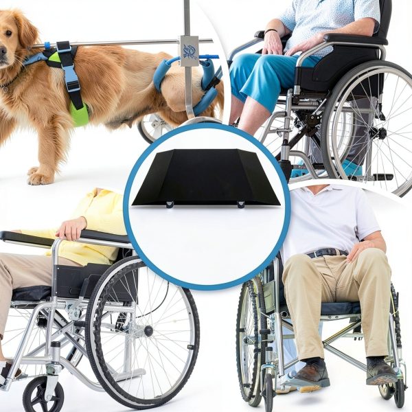 CDWTPS Wheelchair Scale Long 1000lb Portable Medical Scale with LED-5