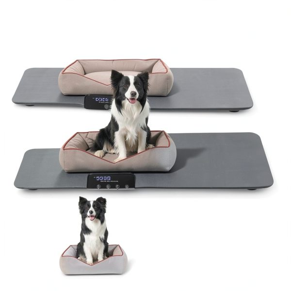 Bonvoisin Pet Scale QWM-9 220lb Capacity Dog Scale with Rubber Mat-4