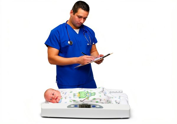 Health O Meter Baby Scale Model 553KL Large Stable Weighing Tray-2