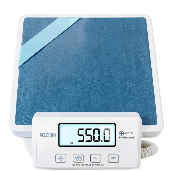 PELEGON Medical Physician Scale MFC1 550lb Precision Weight Monitor-0