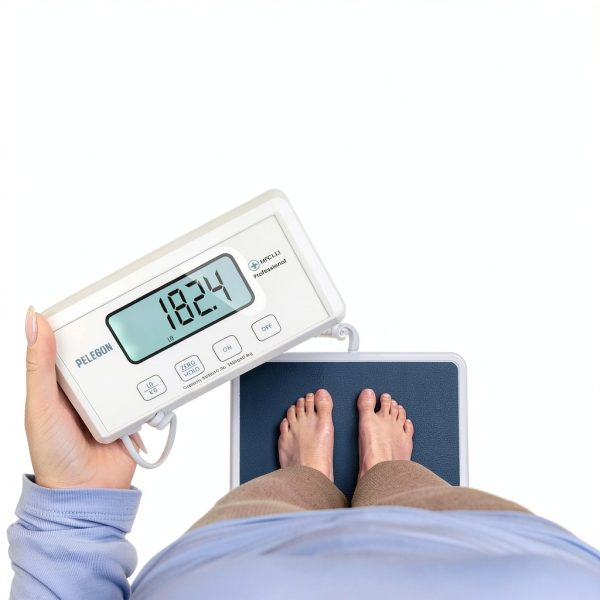 PELEGON Medical Physician Scale MFC1 550lb Precision Weight Monitor-2