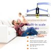 EHUCONELDEX Patient Lift Scale with LCD Display EZRH230411 Purple-5