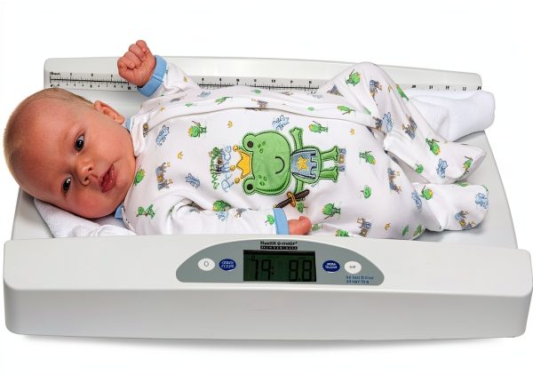 Health O Meter Baby Scale Model 553KL Large Stable Weighing Tray-1