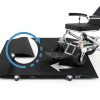 Wheelchair Scale with Dual Ramp for Home use 1000x0.2lb,Portable Medical Weighing Scale-1