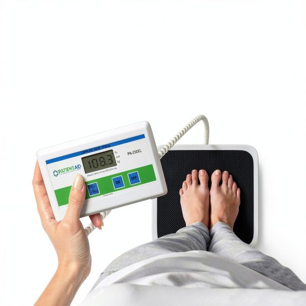Patient Aid Medical Grade Portable Physician Scale 12x12.5" 550lb-1