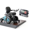 Wheelchair Scale with Dual Ramp for Home use 1000x0.2lb,Portable Medical Weighing Scale-2