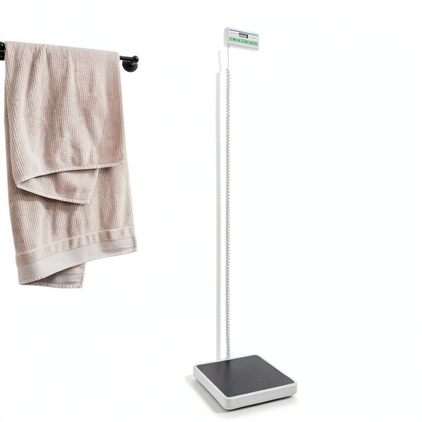 Patient Aid Medical Grade Portable Physician Scale 12x12.5" 550lb-3