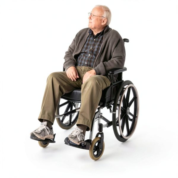 Wheelchair Scale with Dual Ramp for Home use 1000x0.2lb,Portable Medical Weighing Scale-0