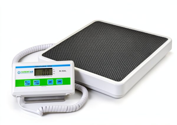 Patient Aid Medical Grade Portable Physician Scale 12x12.5" 550lb-0