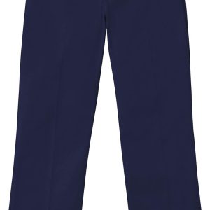 Classroom Uniforms Boys Pants Stretchable Narrow Leg Pockets Dark Navy-0