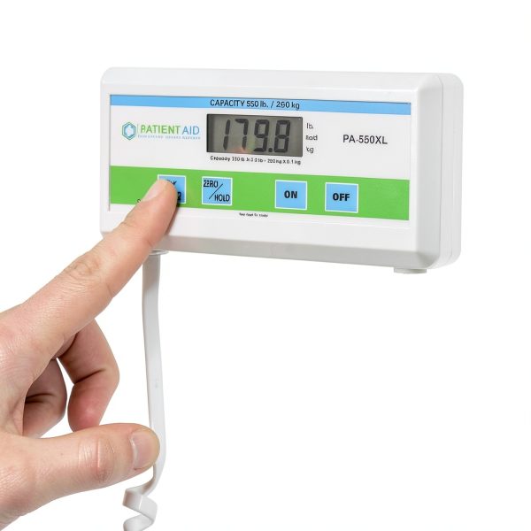Patient Aid Medical Grade Portable Physician Scale 12x12.5" 550lb-4